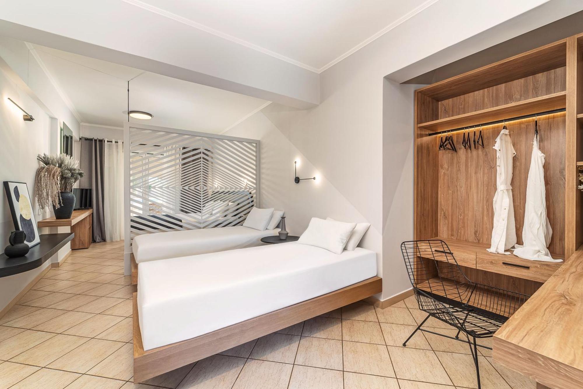 San Giovanni Beach Resort And Suites 아기오스 이오아니스 객실 사진
